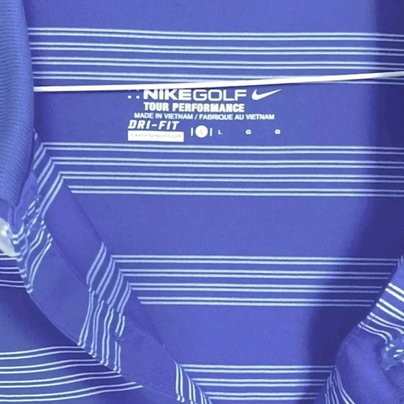 Nike Golf Tour Performance Dri-Fit Golf Shirt Men’s Size L - Picture 7 of 9